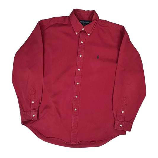 Blake Ralph Lauren Shirt - XL Red Cotton