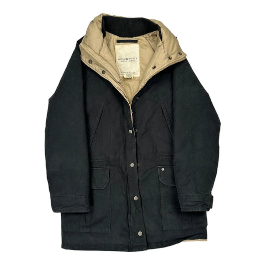 Ralph Lauren Parka - Small Black Cotton