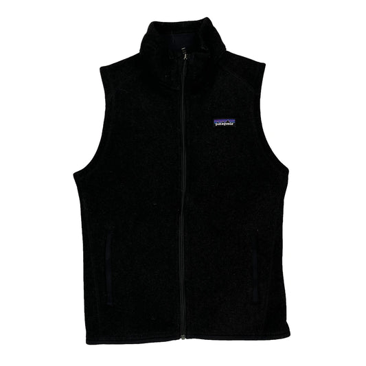 Patagonia Fleece Gilet - Small Black Polyester