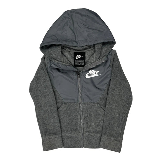 Age 4 Nike Fleece Jacket - XS Grey Polyester