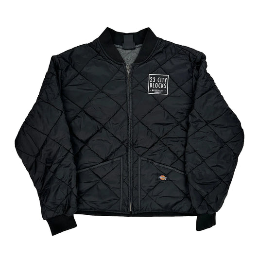 Dickies Bomber Jacket - Large Black Polyester