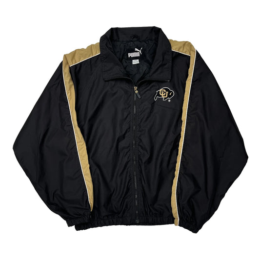 University Of Colorado Puma Windbreaker - Large Gold Polyester