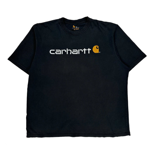 Carhartt Spellout T-Shirt - 2XL Black Cotton
