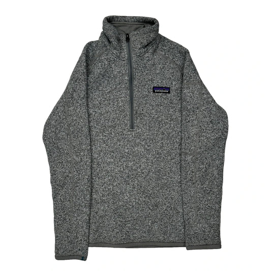 Patagonia 1/4 Zip - XS Grey Polyester