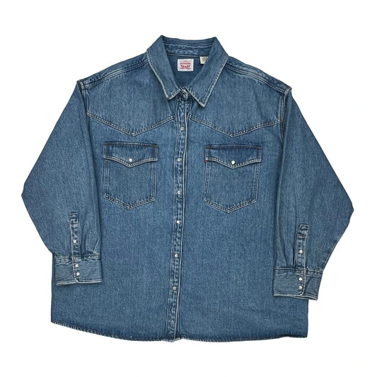 Levis Denim Shirt - 3XL Blue Denim