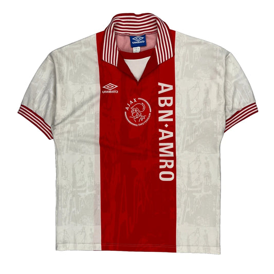 Ajax Amsterdam Umbro Football Football Shirt - Large Red Polyester