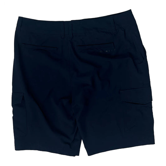 Regular Fit Oakley Cargo Shorts - 36W 11L Navy Nylon