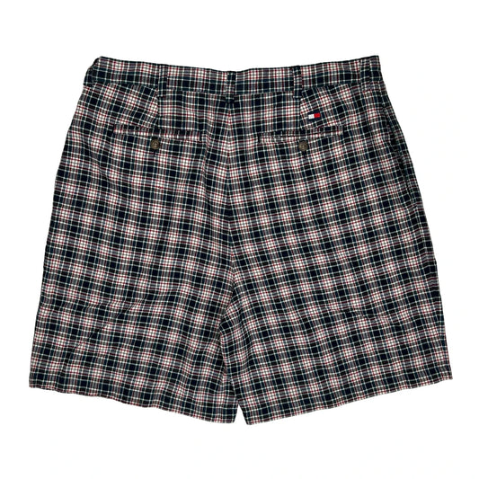 Tommy Hilfiger Checked Shorts - 36W 8L Multicoloured Cotton