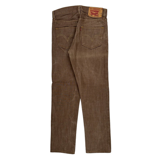 Levis 505 Jeans - 31W 32L Brown Cotton