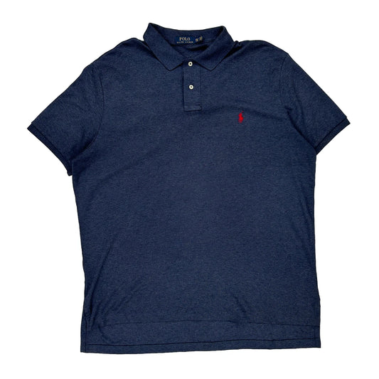 Polo By Ralph Lauren Polo Shirt - 2XL Blue Cotton