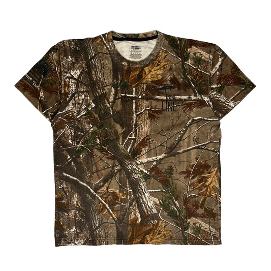 Russell Athletic Camo T-Shirt - XL Camo Cotton