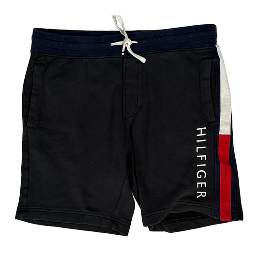 Hilfiger Spellout Tommy Hilfiger Shorts - Medium Black Cotton
