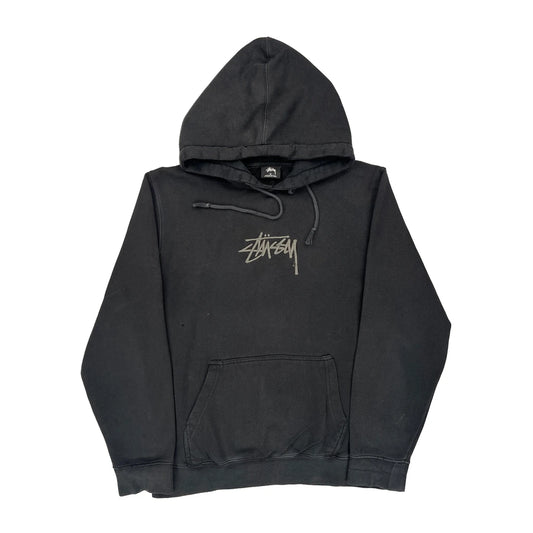 Stussy Hoodie - Medium Black Cotton