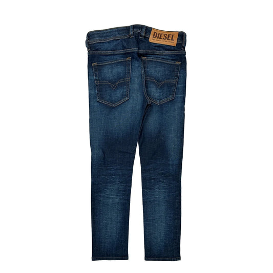 Diesel Slim Fit Jeans - 30W 30L Dark Wash Cotton