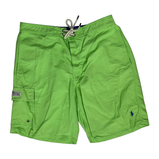Polo By Ralph Lauren Cargo Shorts - Largew 9L Green Polyester