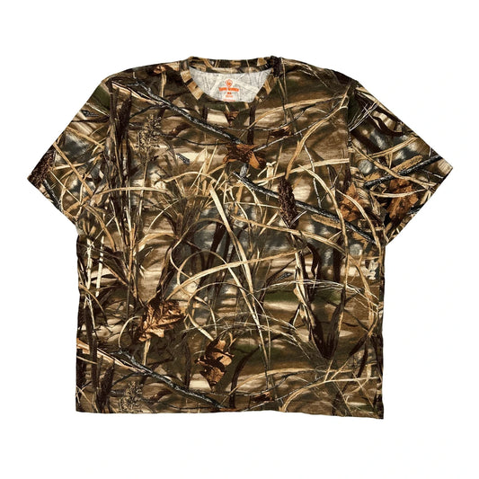Game Winner T-Shirt - XL Camo Cotton