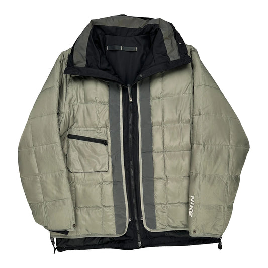 Nike Puffer - Medium Gray Polyester