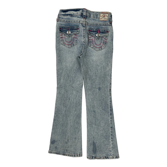 Age 8 True Religion Flared Jeans - Small Light Wash Denim