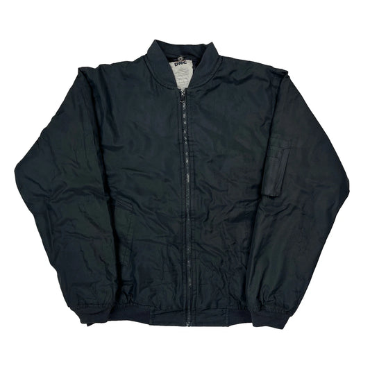 Dnc Bomber Jacket - Large Black Polyester