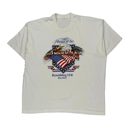 Reynoldsburg Vfw Post 9473 Anvil Graphic T-Shirt - XL Multicoloured Cotton