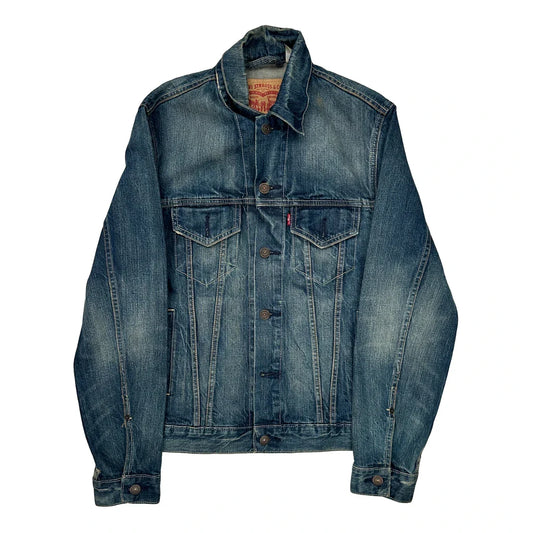 Vintage Levis Denim Jacket - Small Blue Denim