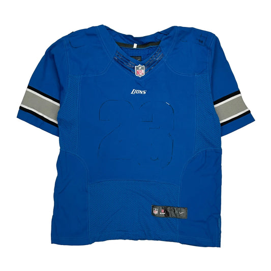 Detroit Lions Nike Nfl Jersey - Medium Blue Polyester
