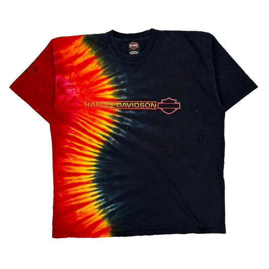 Harley Davidson Tie-Dye T-Shirt - XL Multicoloured Cotton
