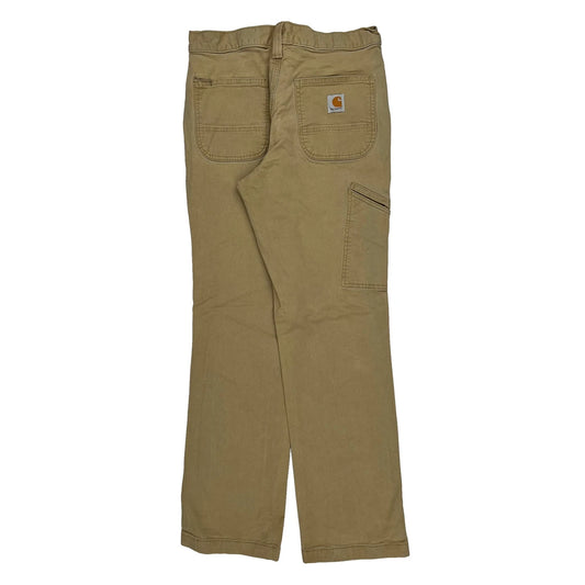 Carhartt Cargo Trousers - 29W UK 10 Khaki Cotton