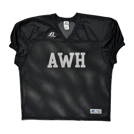 Awh Russell Athletic Football Jersey - XL Black Polyester