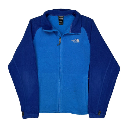 The North Face Fleece Jacket - Large Blue Polyester