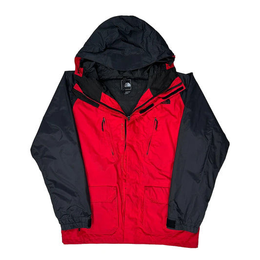 The North Face Waterproof Jacket - Large Black Nylon