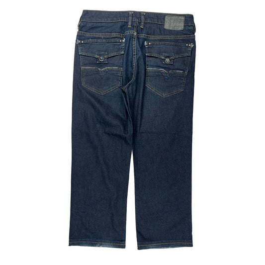 Driven-X Jeans - 34W 32L Dark Wash Denim