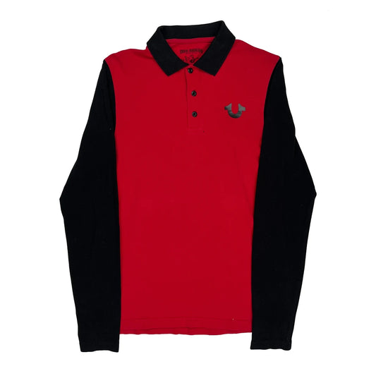 Fashion For The Senses True Religion Polo Shirt - Small Red Cotton