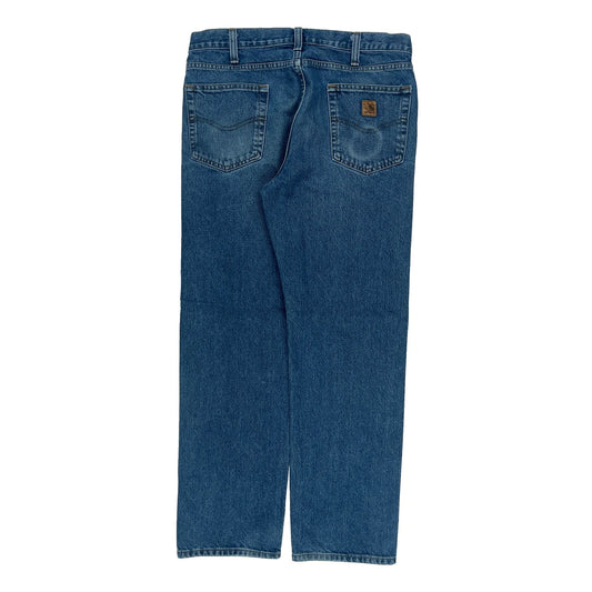 Carhartt Jeans - 35W 32L Blue Cotton