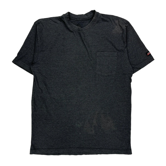 Dickies T-Shirt - XL Grey Cotton Blend
