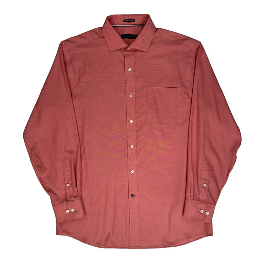 Tommy Hilfiger Shirt - Large Pink Cotton