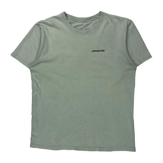 Patagonia Graphic T-Shirt - XL Green Cotton