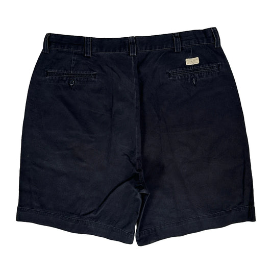Polo By Ralph Lauren Shorts - 36W 8L Black Cotton