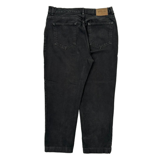 Calvin Klein Jeans - 33W UK 14 Black Cotton