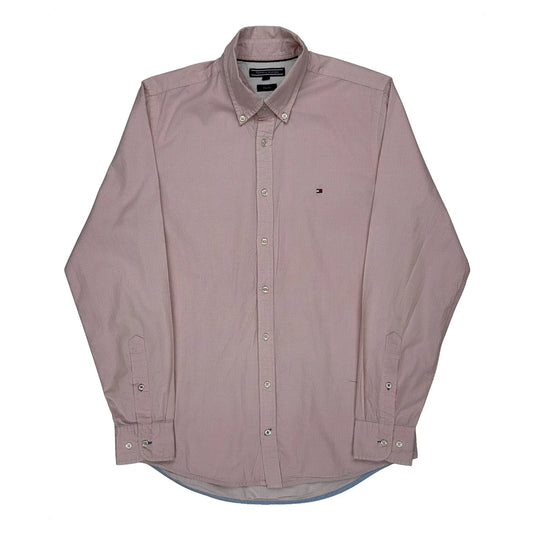 Tommy Hilfiger Slim Fit Shirt - Medium Pink Cotton
