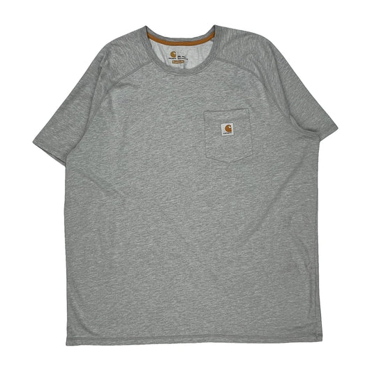 Carhartt T-Shirt - 2XL Gray Cotton