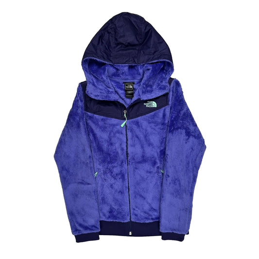 The North Face Fleece Jacket - XS Purple Polyester