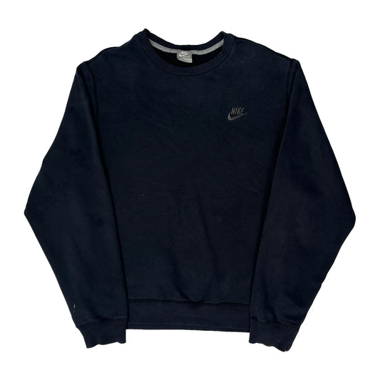 Nike Sweatshirt - Medium Navy Cotton