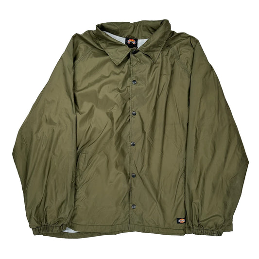 Dickies Windbreaker - 3XL Green Polyester