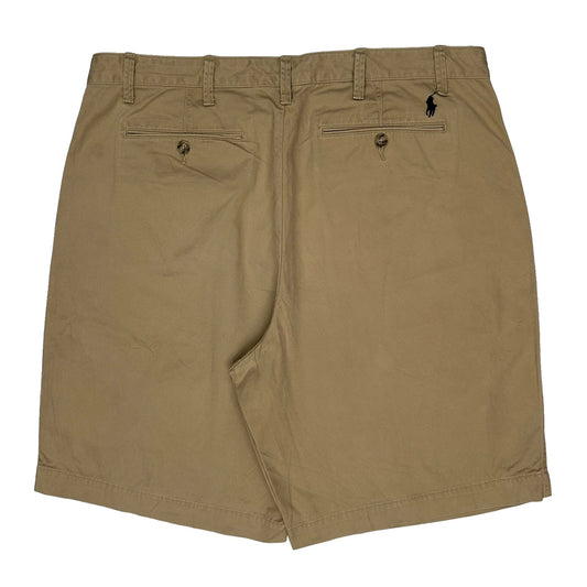 Polo By Ralph Lauren Chino Shorts - 40W 10L Khaki Cotton