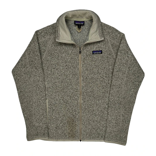 Patagonia Fleece Jacket - Small Grey Polyester