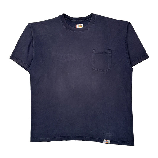 Dickies T-Shirt - XL Navy Cotton