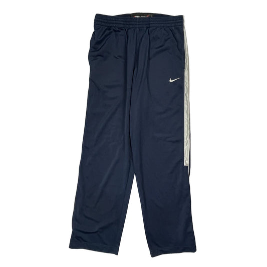 Nike Track Pants - Medium Navy Polyester