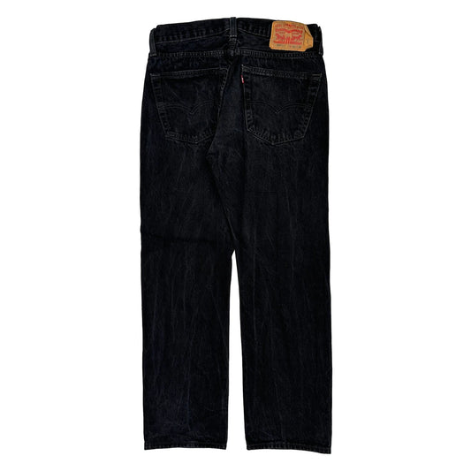501 Levis Jeans - 31W 30L Black Denim