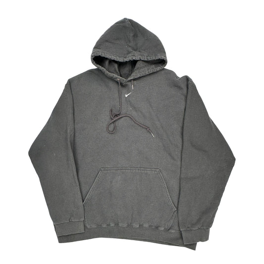 Nike Hoodie - 2XL Grey Cotton